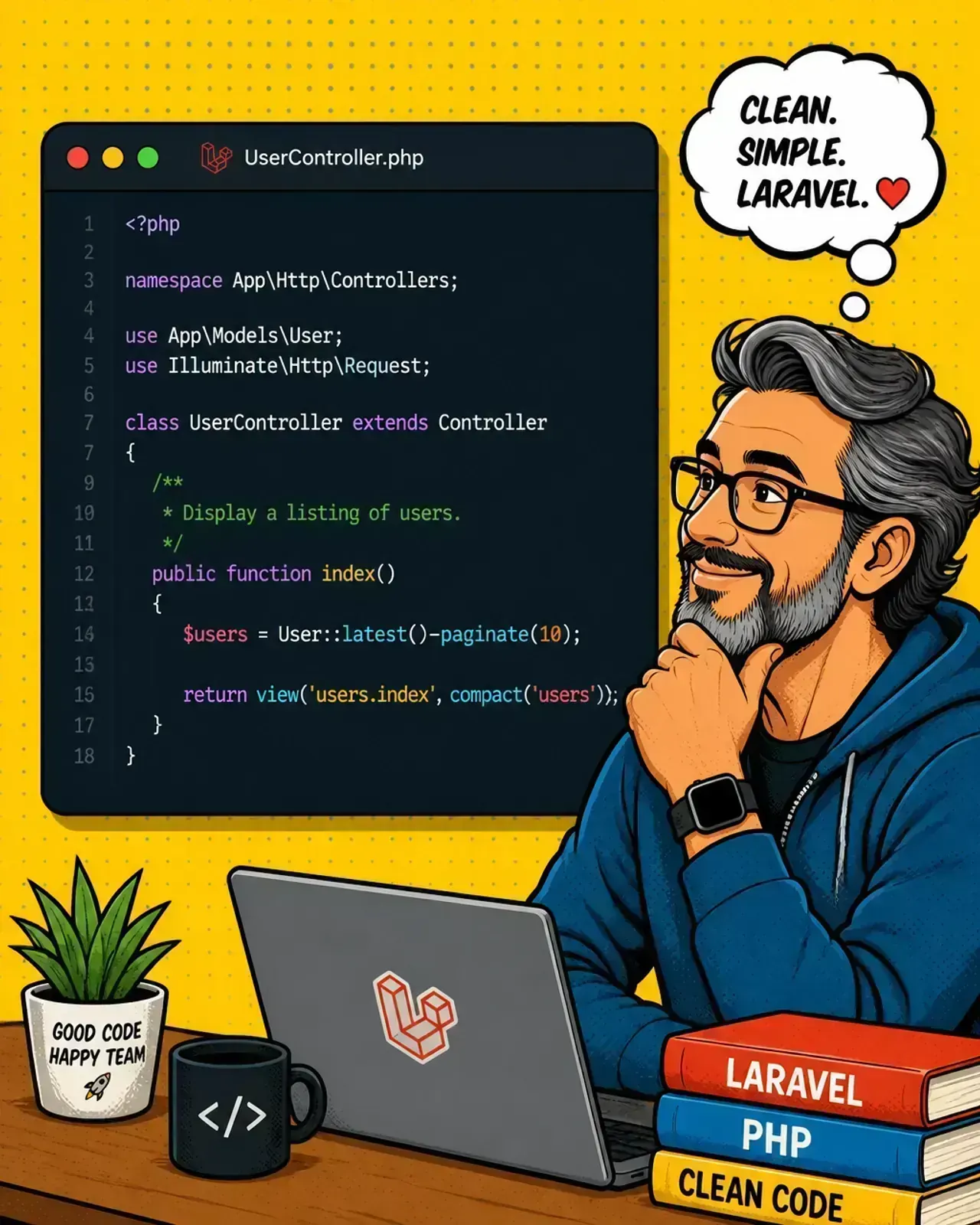Annotated code snippet showing pgvector similarity query