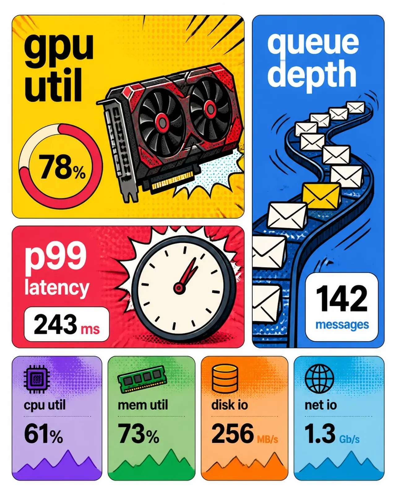 Queue depth predicts latency before users feel it